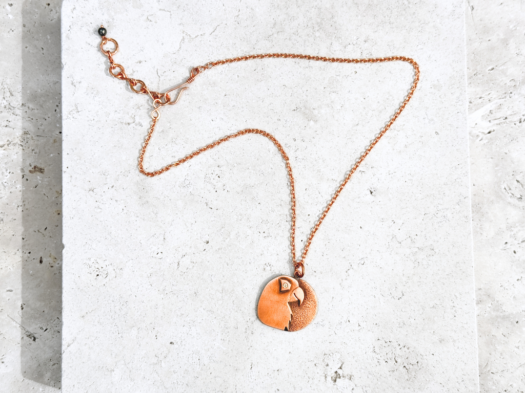 Parrot Pendant Necklace