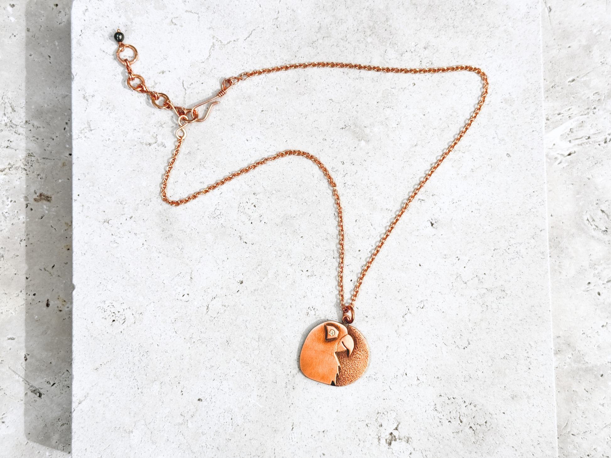 Parrot Pendant Necklace