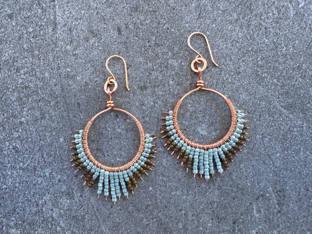 Zephyr Beaded Earrings