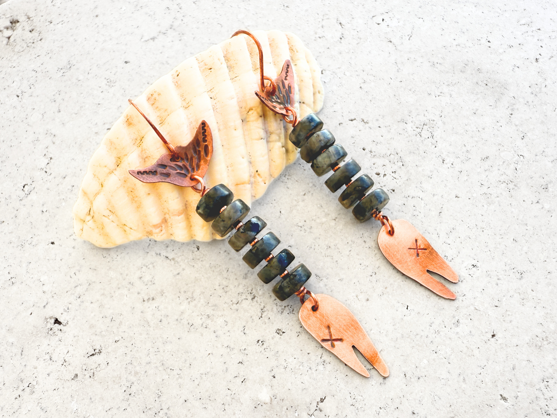Barracuda Dangle Earrings