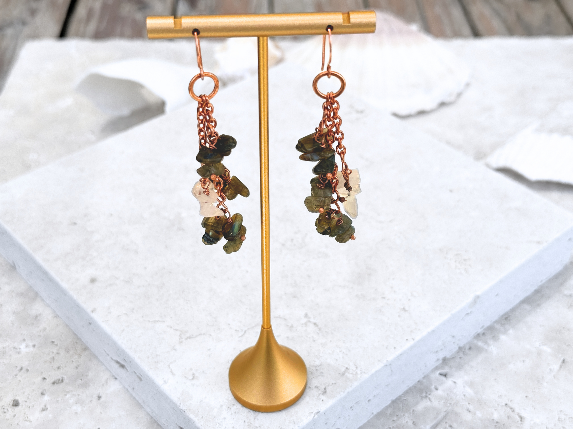 Labradorite Cluster Dangles