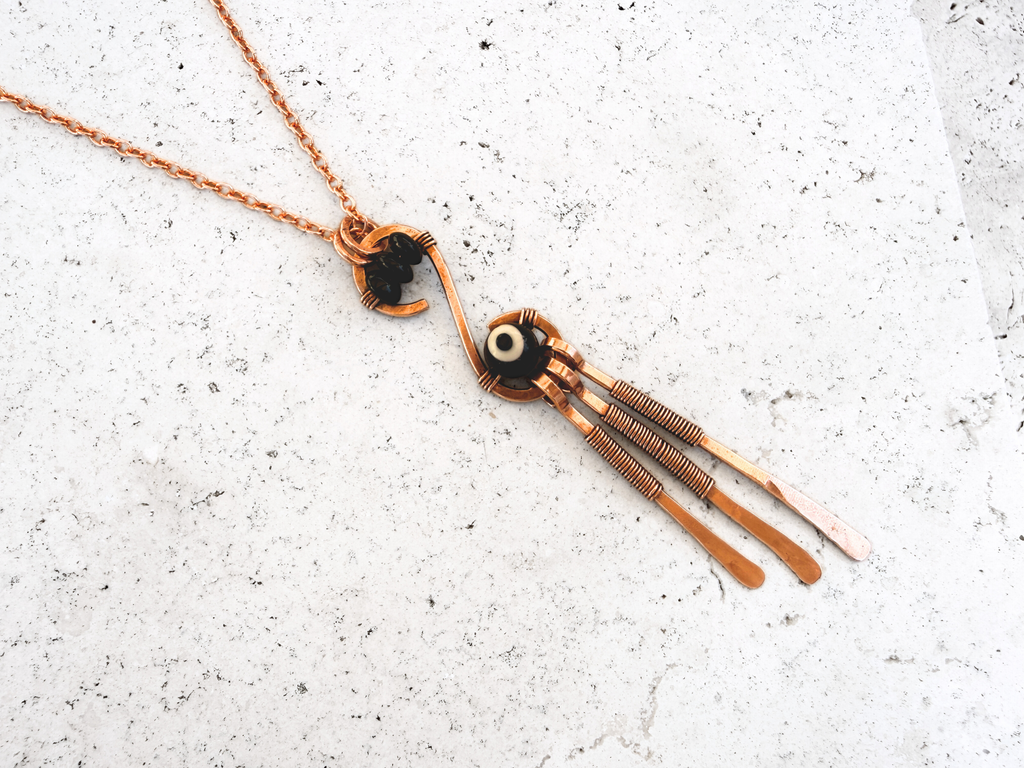 Evil Eye Infinity Pendant Necklace