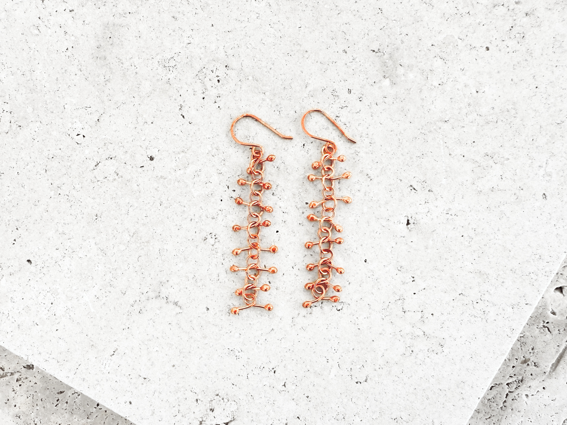 Spiny Dangle Earrings