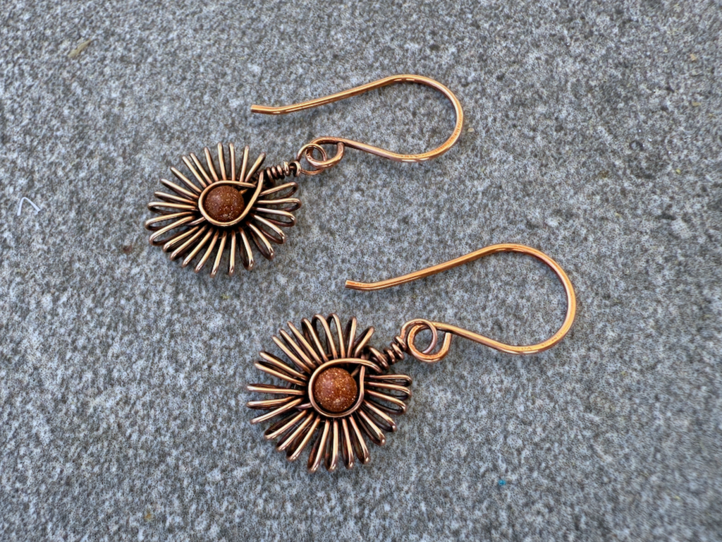 Sunflower Earrings