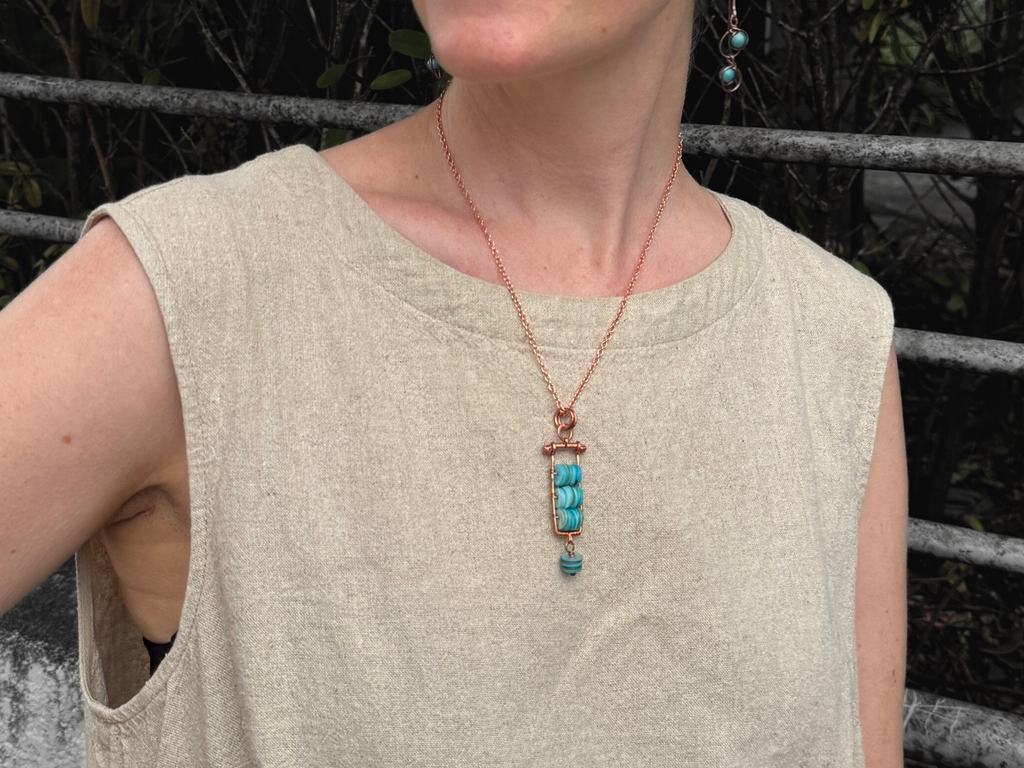 Buoy Pendant Shell Necklace
