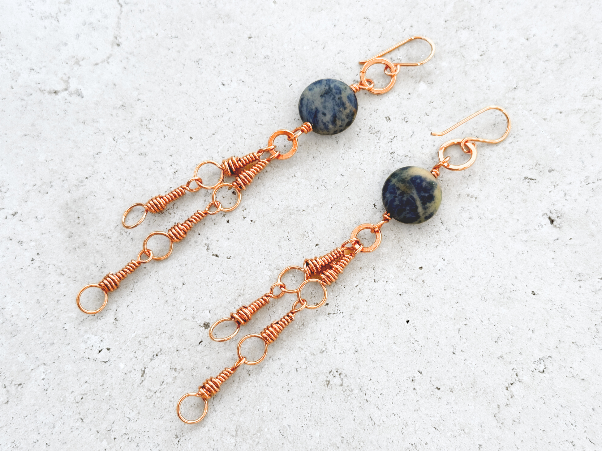Sodalite Sway Earrings
