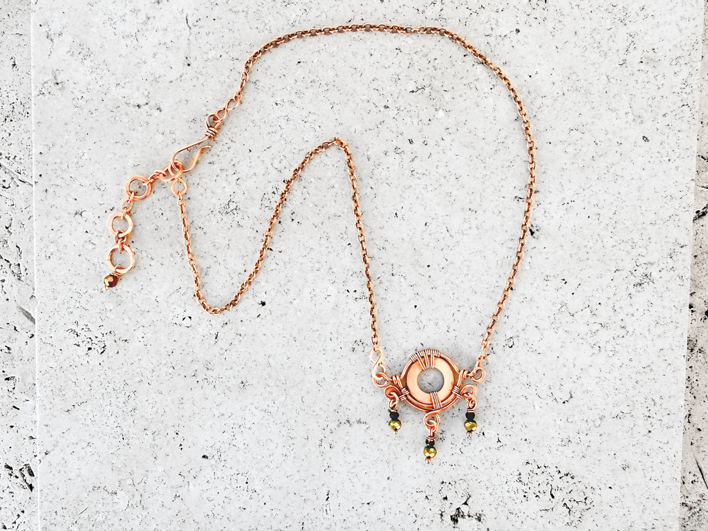 Ojo de Cobre Necklace