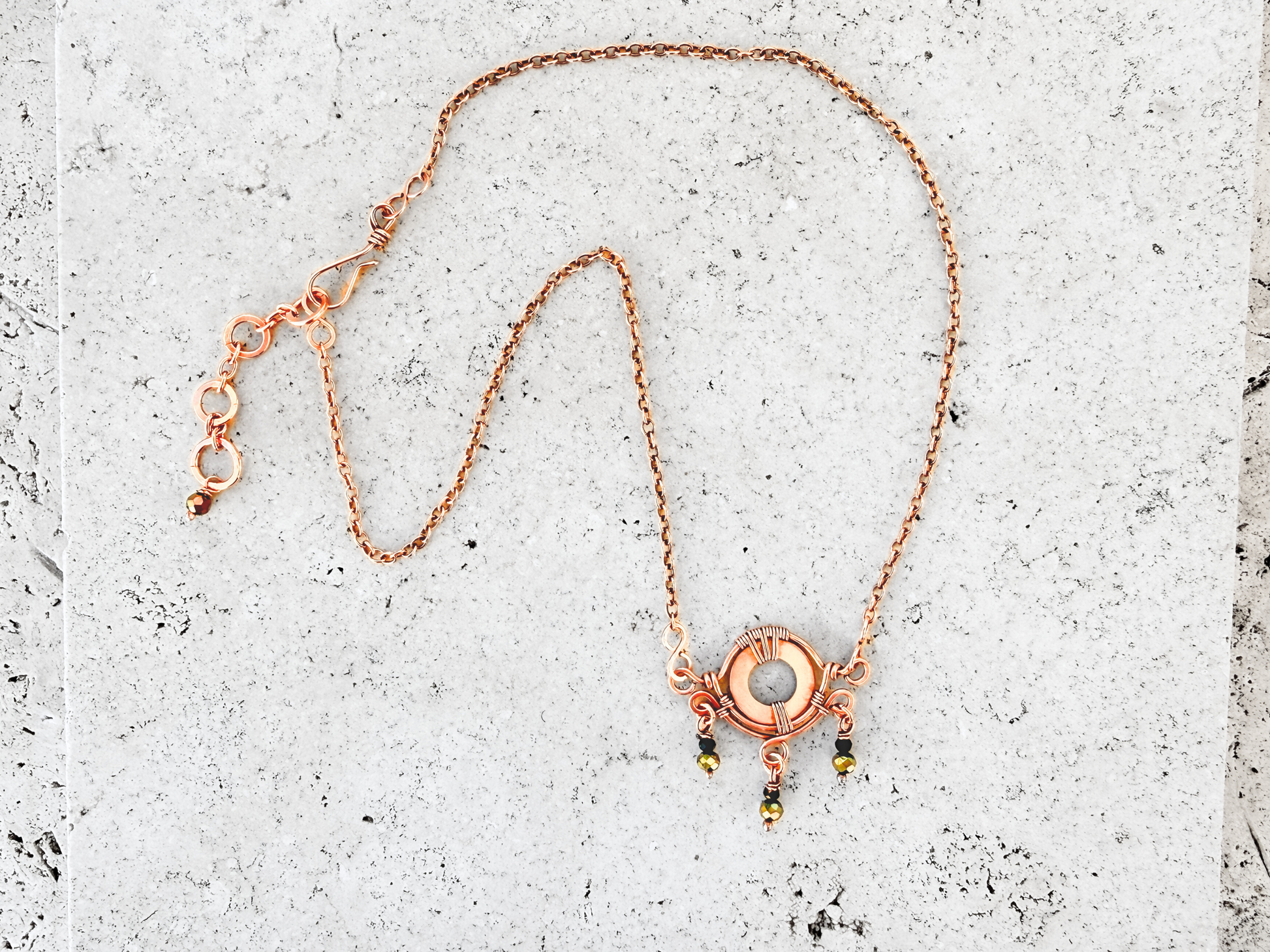 Ojo de Cobre Necklace