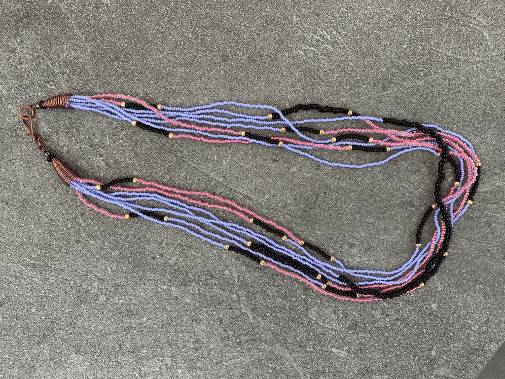 Miami Vice Multi Strand Necklace