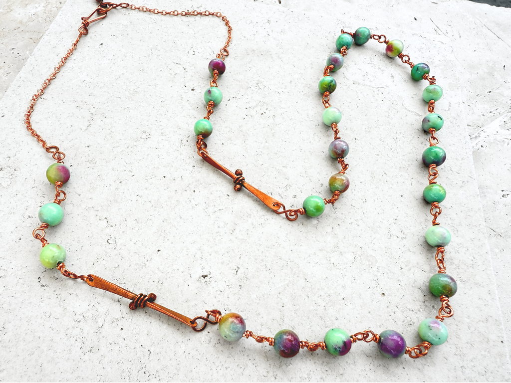 Azure Statement Necklace