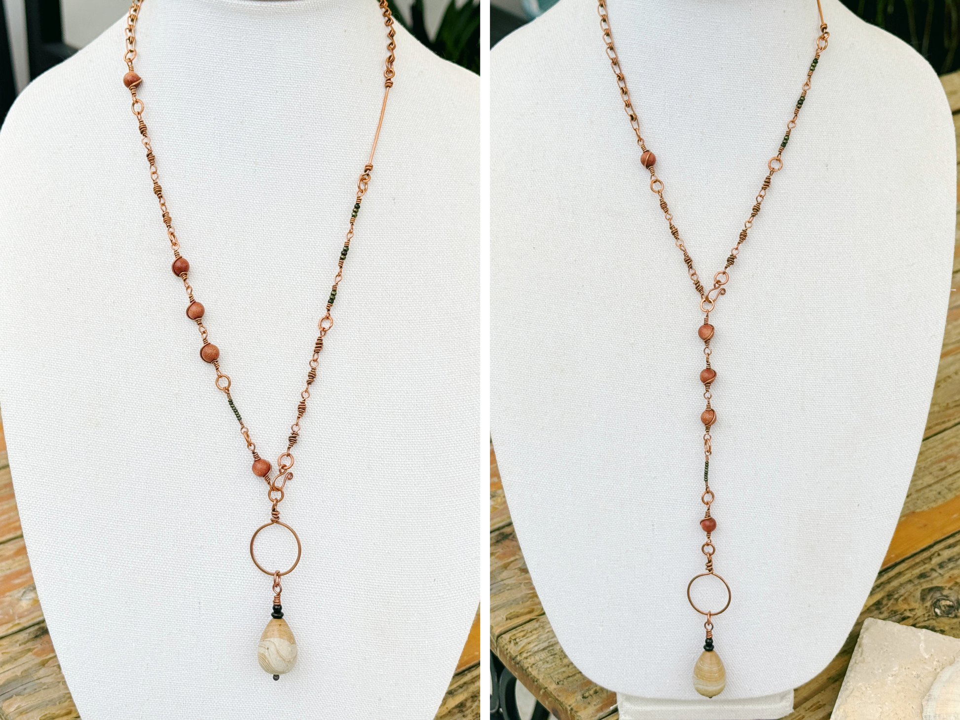 Hexen Lariat Necklace