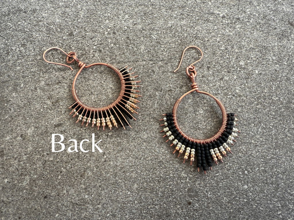 Silverlight Beaded Earrings