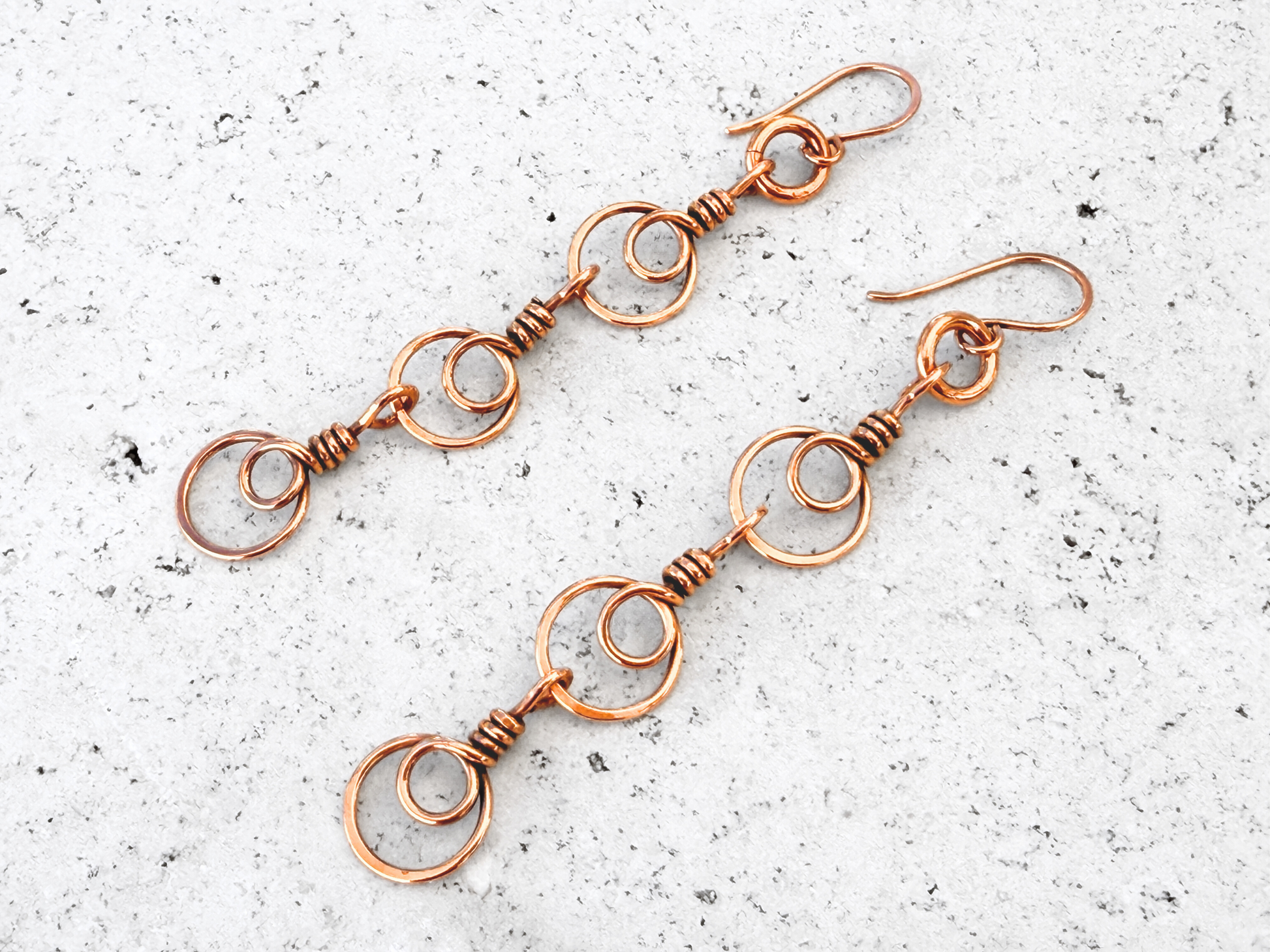 Circle Link Earrings