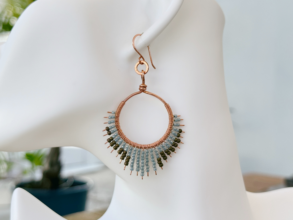 Zephyr Beaded Earrings