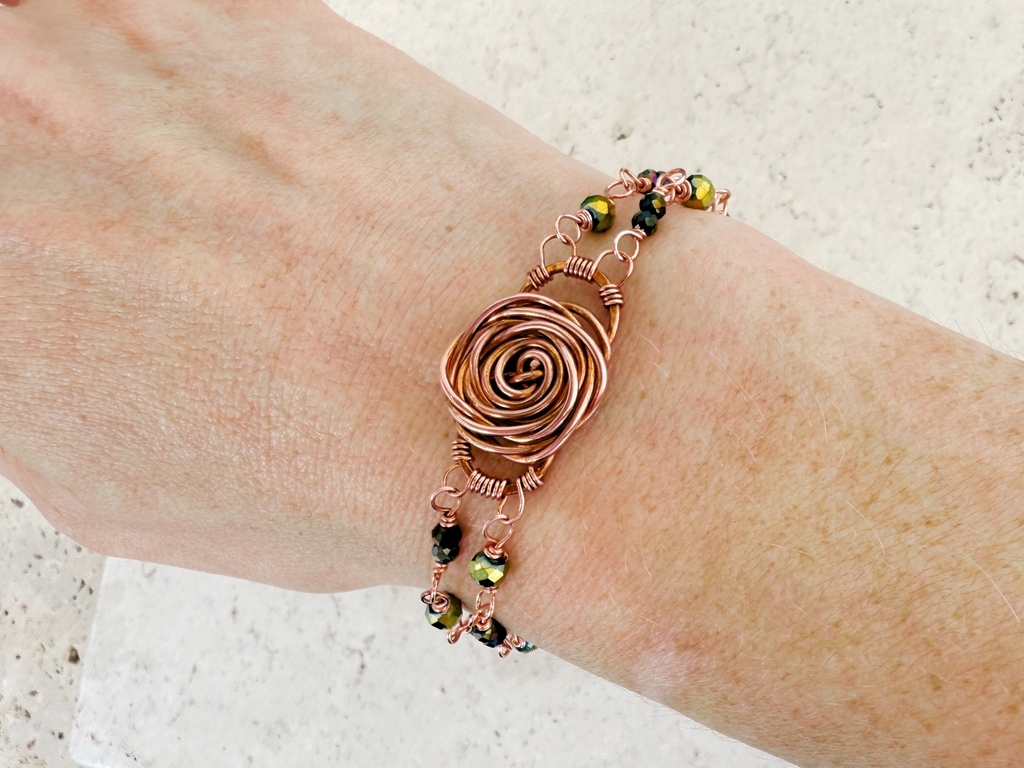 Dark Rose Bracelet