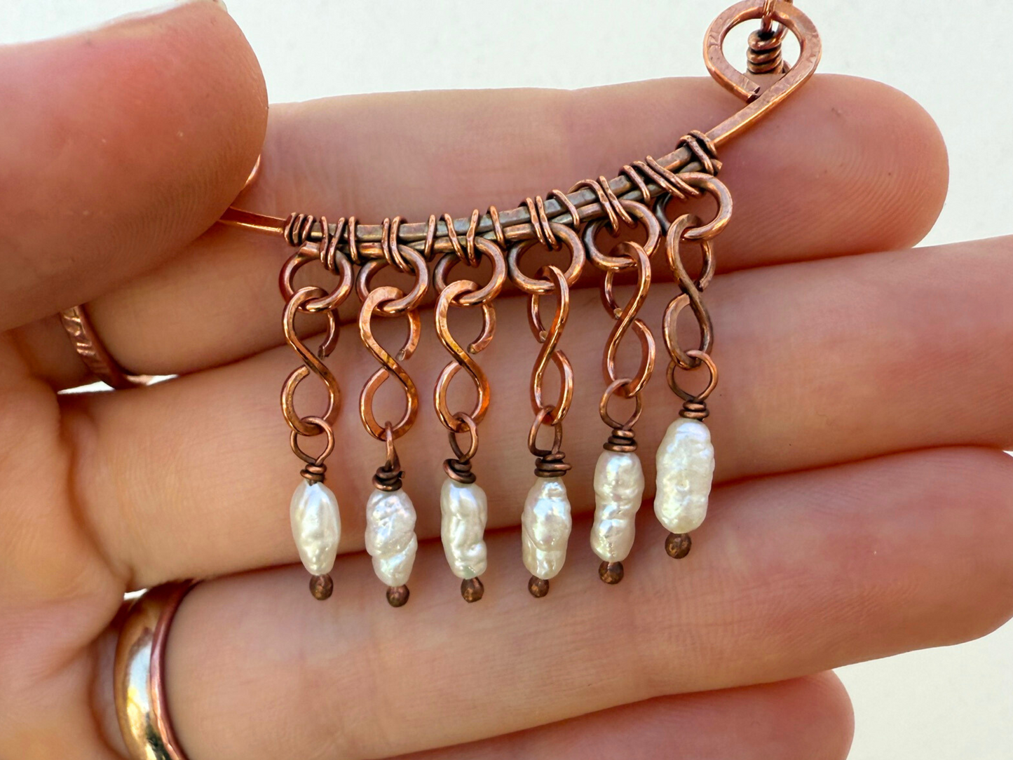 Pearl Fringe Necklace