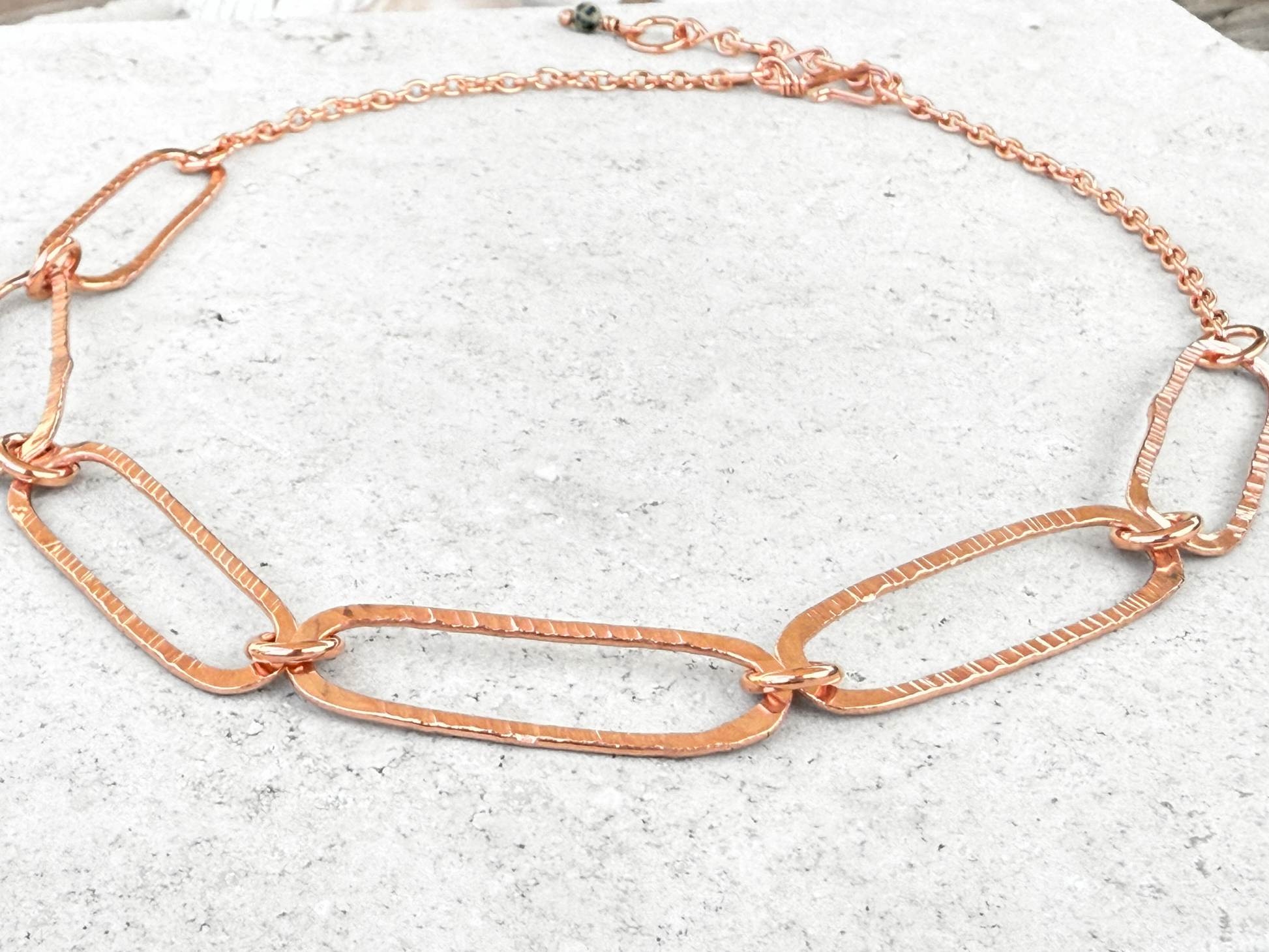 Chunky Oval Chain Choker