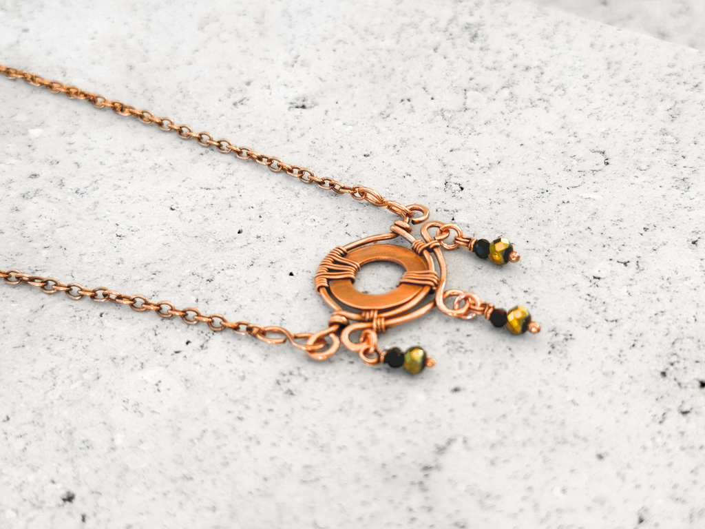 Ojo de Cobre Necklace