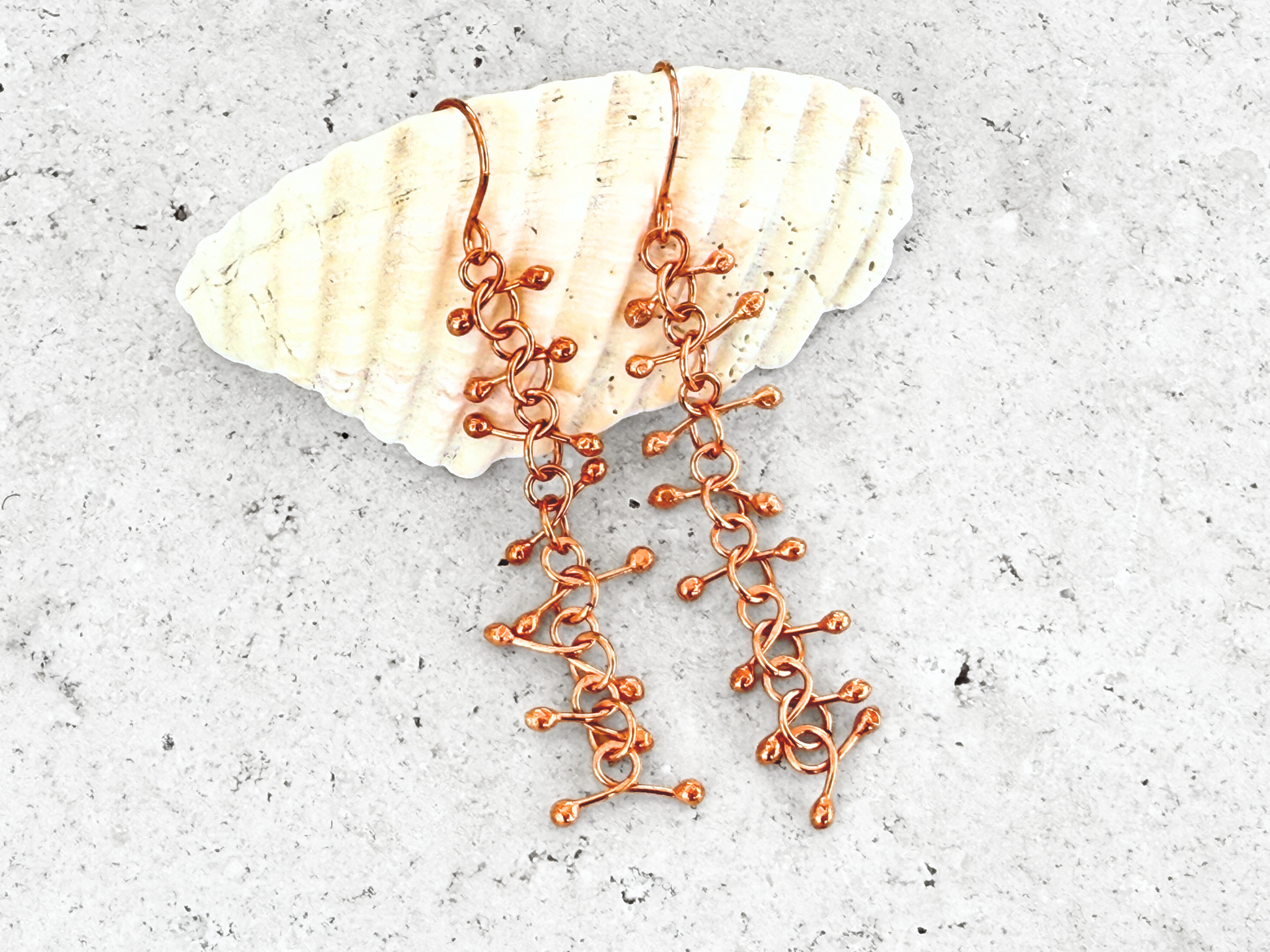 Spiny Dangle Earrings