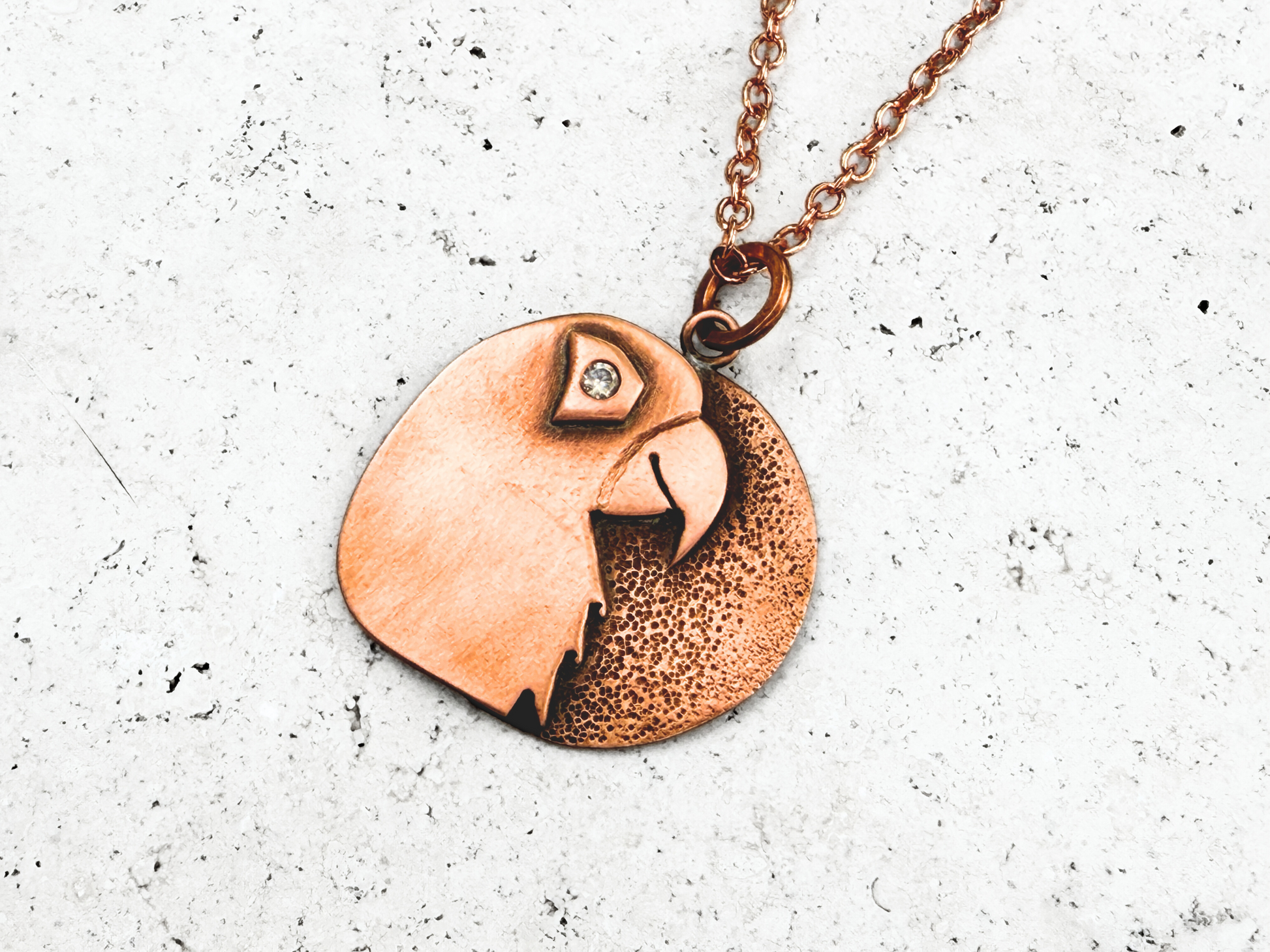 Parrot Pendant Necklace