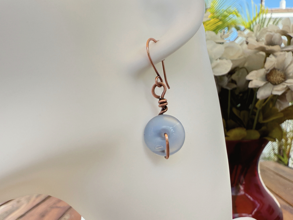 Sky Marble Earrings