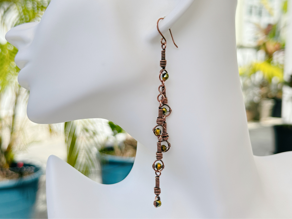 Yellow Sway Earrings