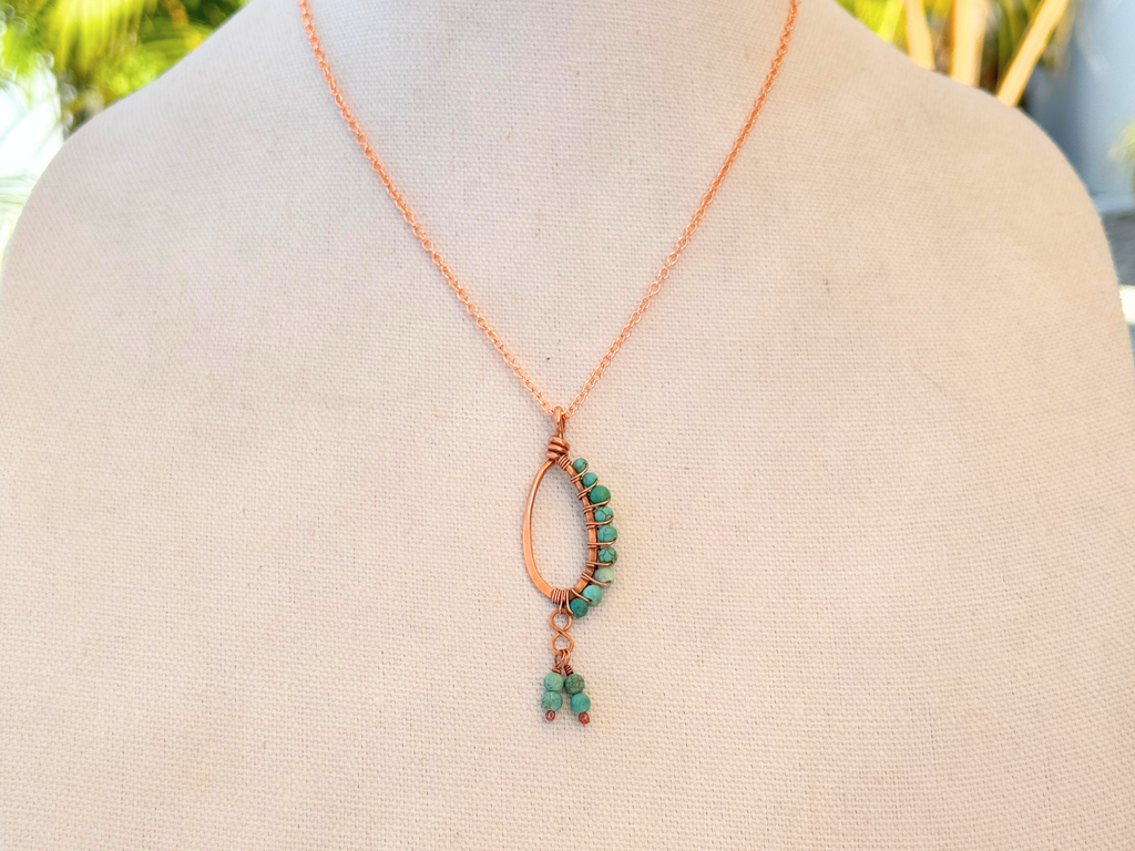 Turquoise Drop Pendant