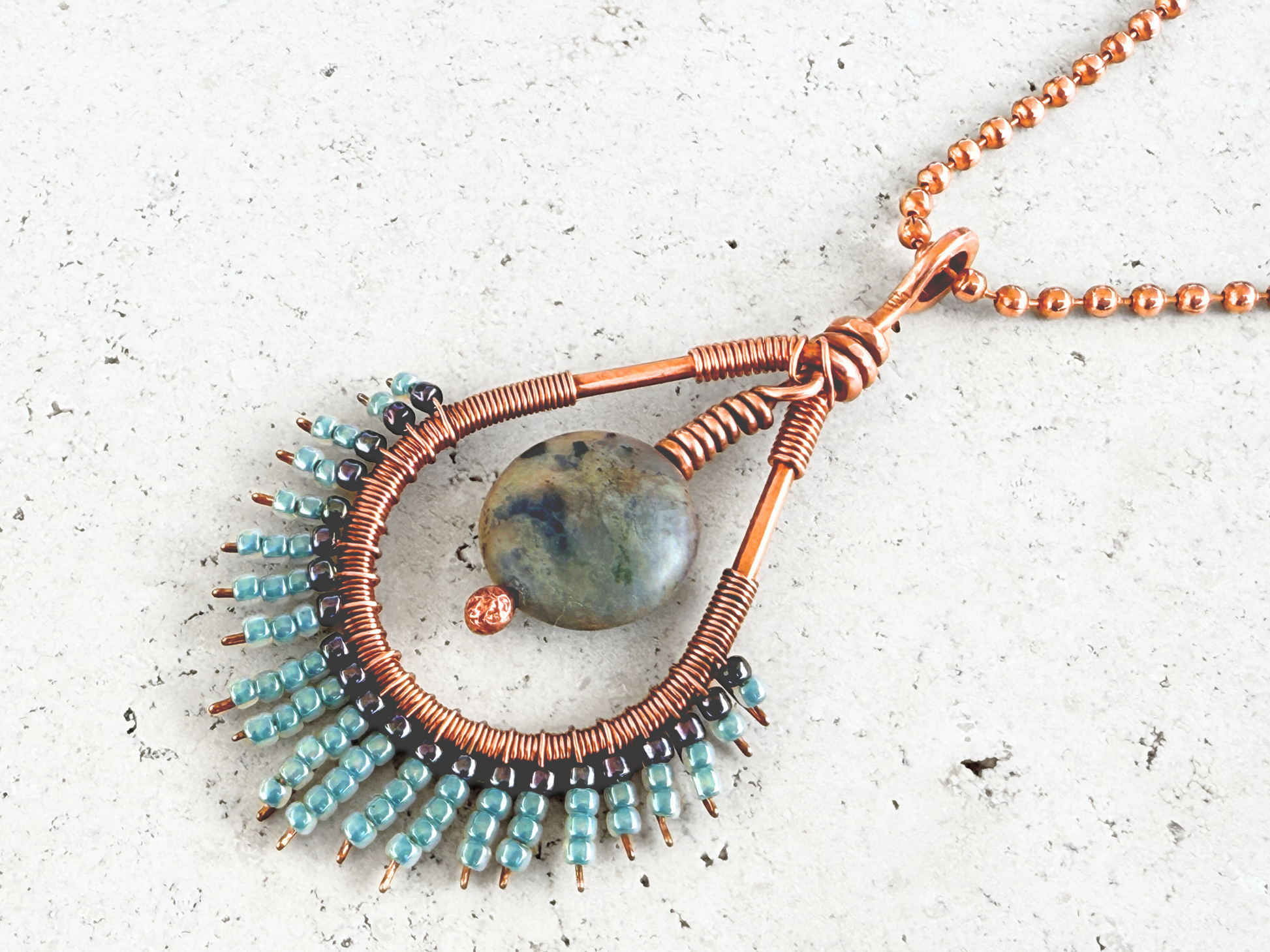 Midnight Tide Sodalite Pendant
