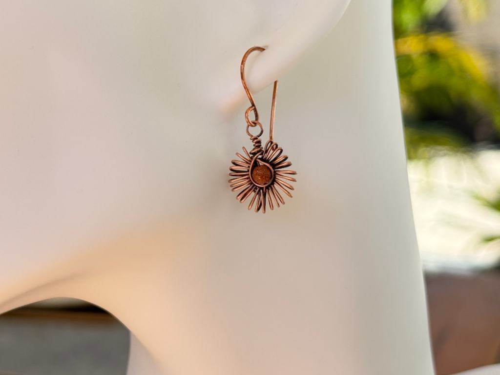 Sunflower Earrings