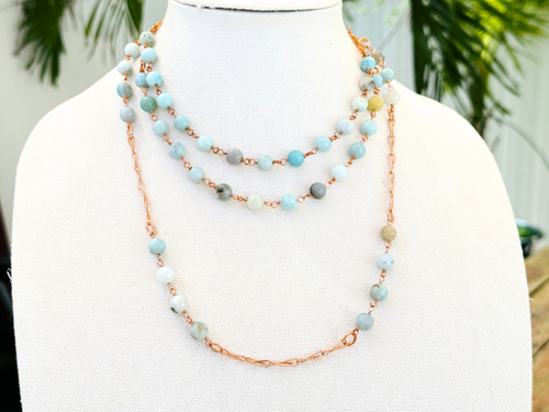 Amazonite Choker Necklace