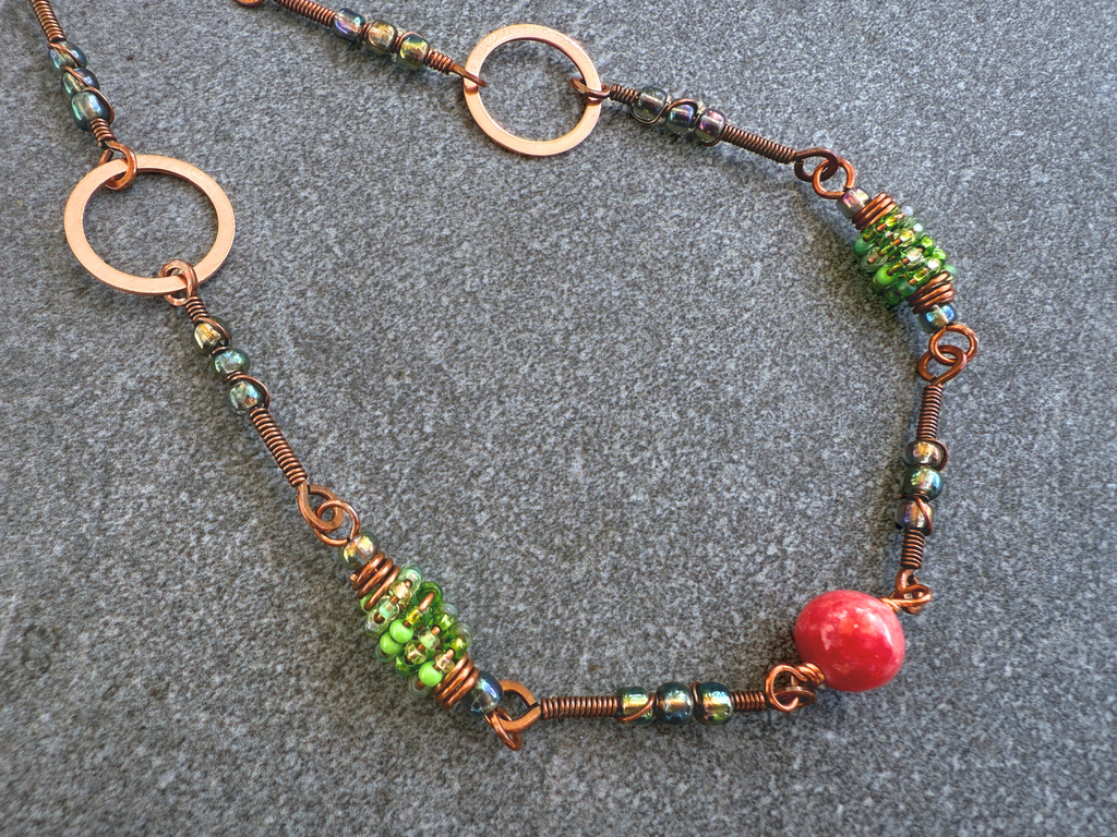 Guava Statement Necklace