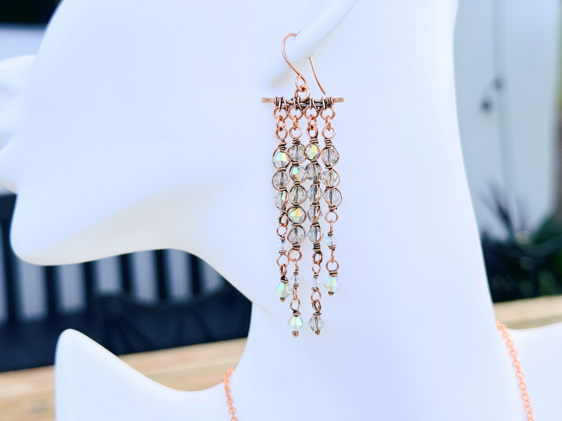 Crystal Chandelier Earrings