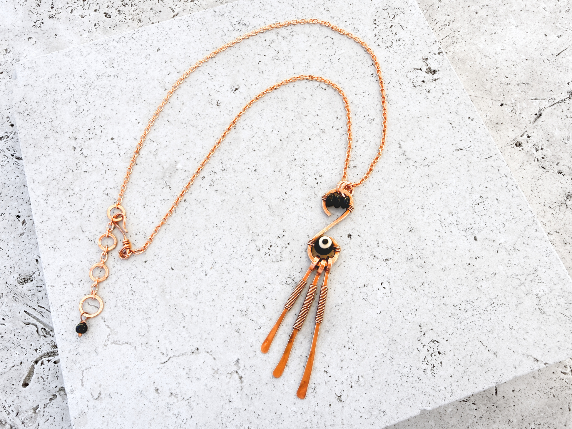 Evil Eye Infinity Pendant Necklace