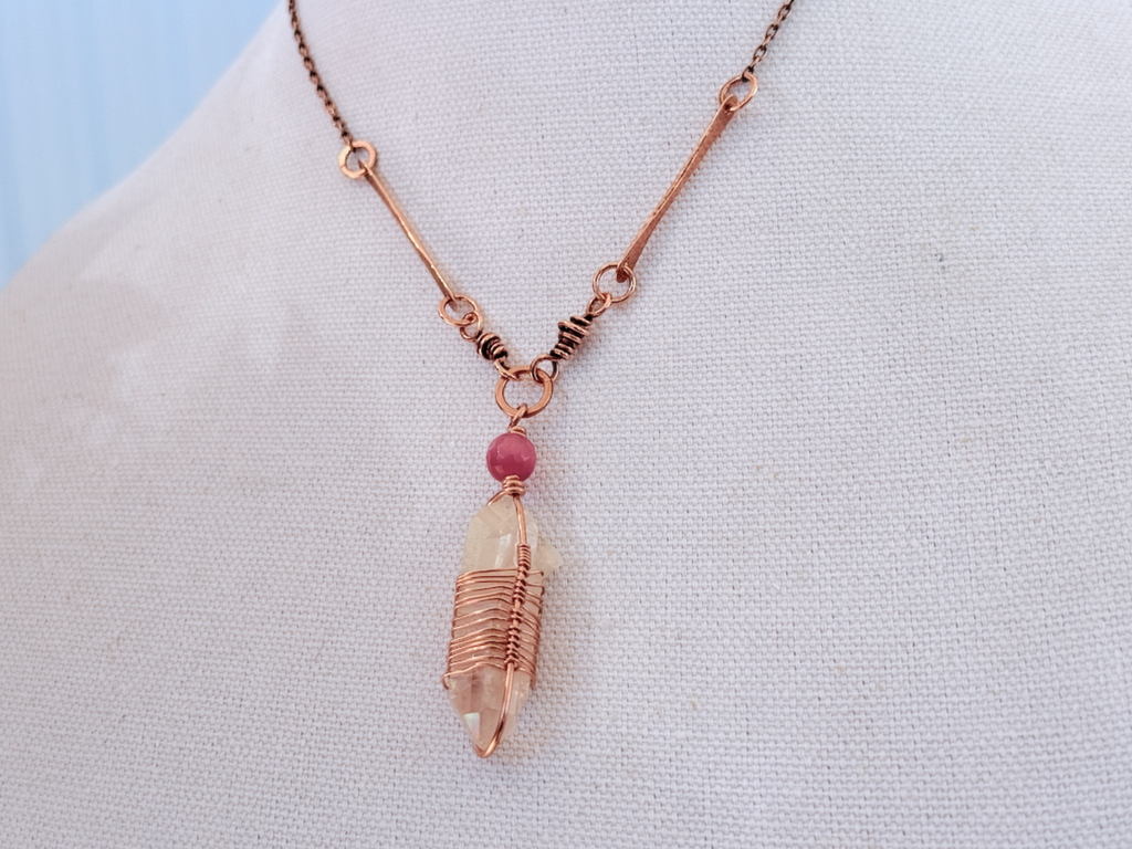 Mermaid Crystal Pendant Necklace