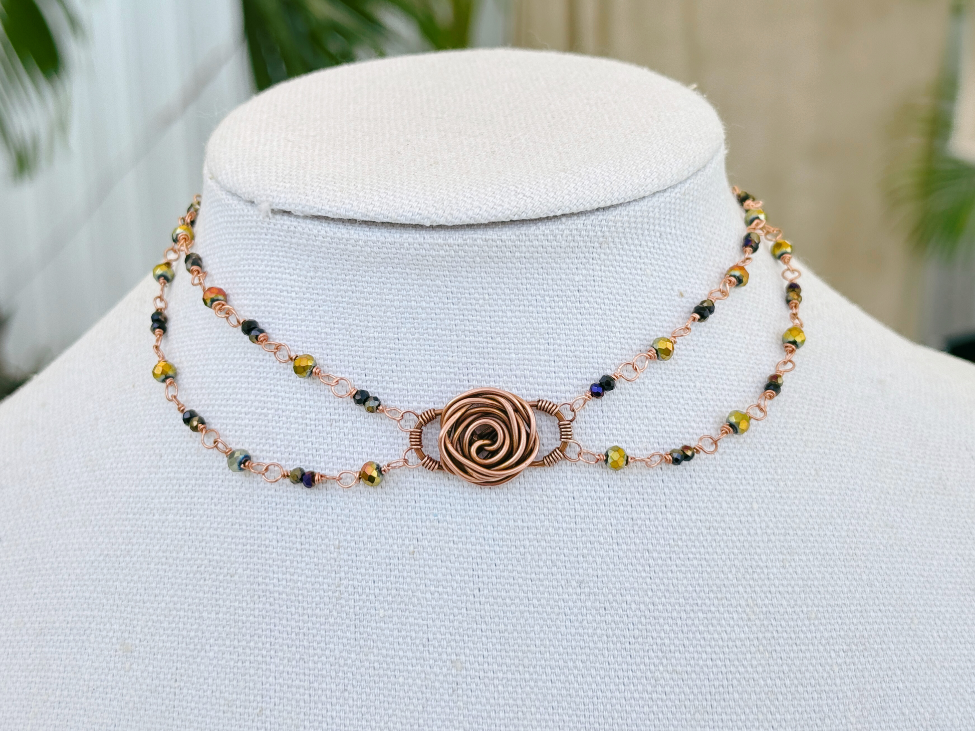 Dark Rose Choker
