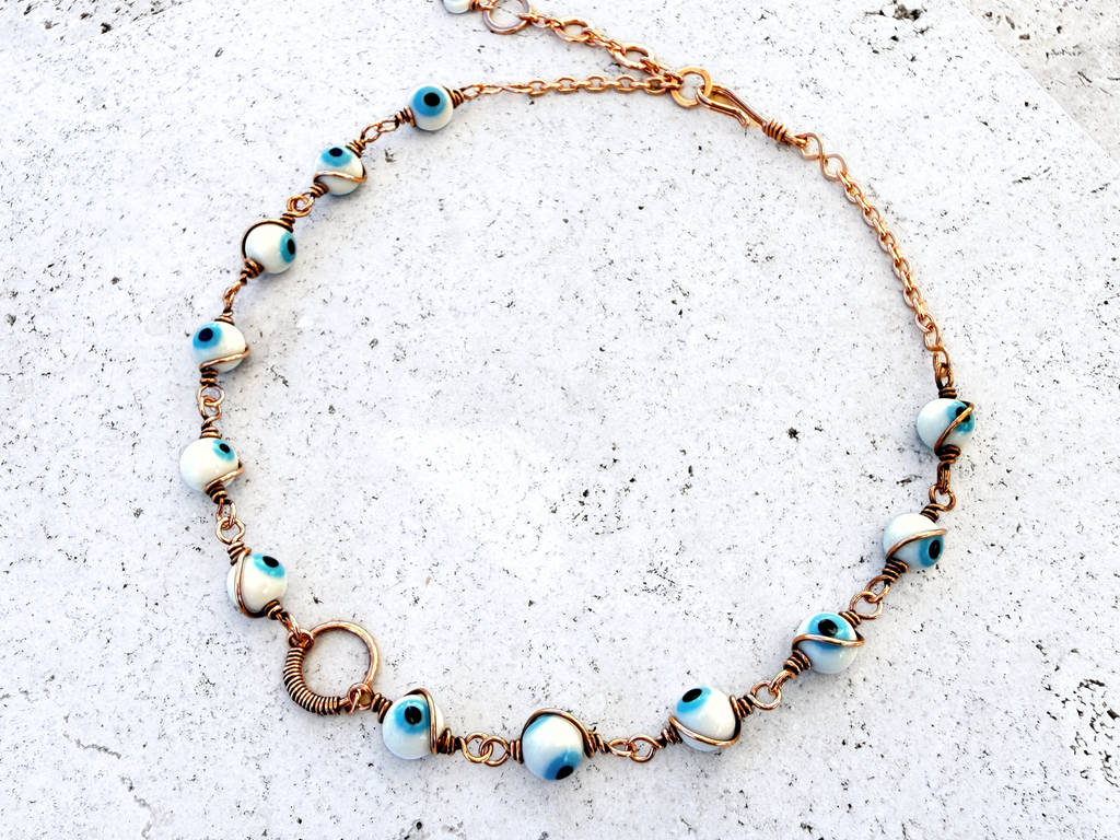 Blue Evil Eye Necklace