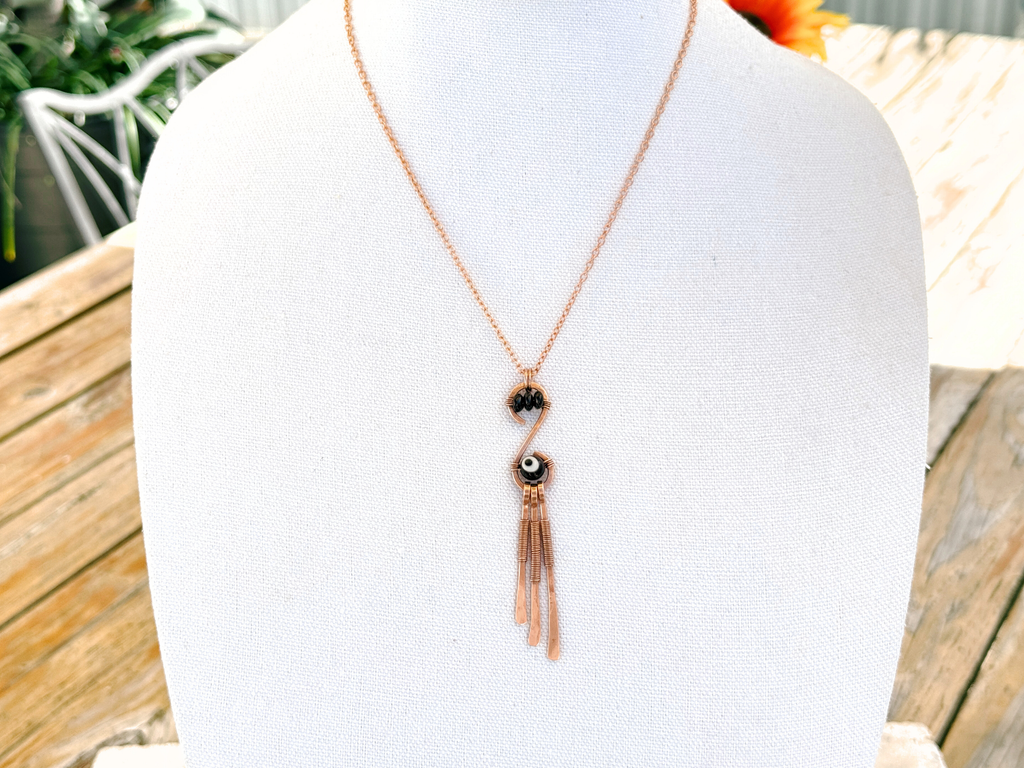 Evil Eye Infinity Pendant Necklace