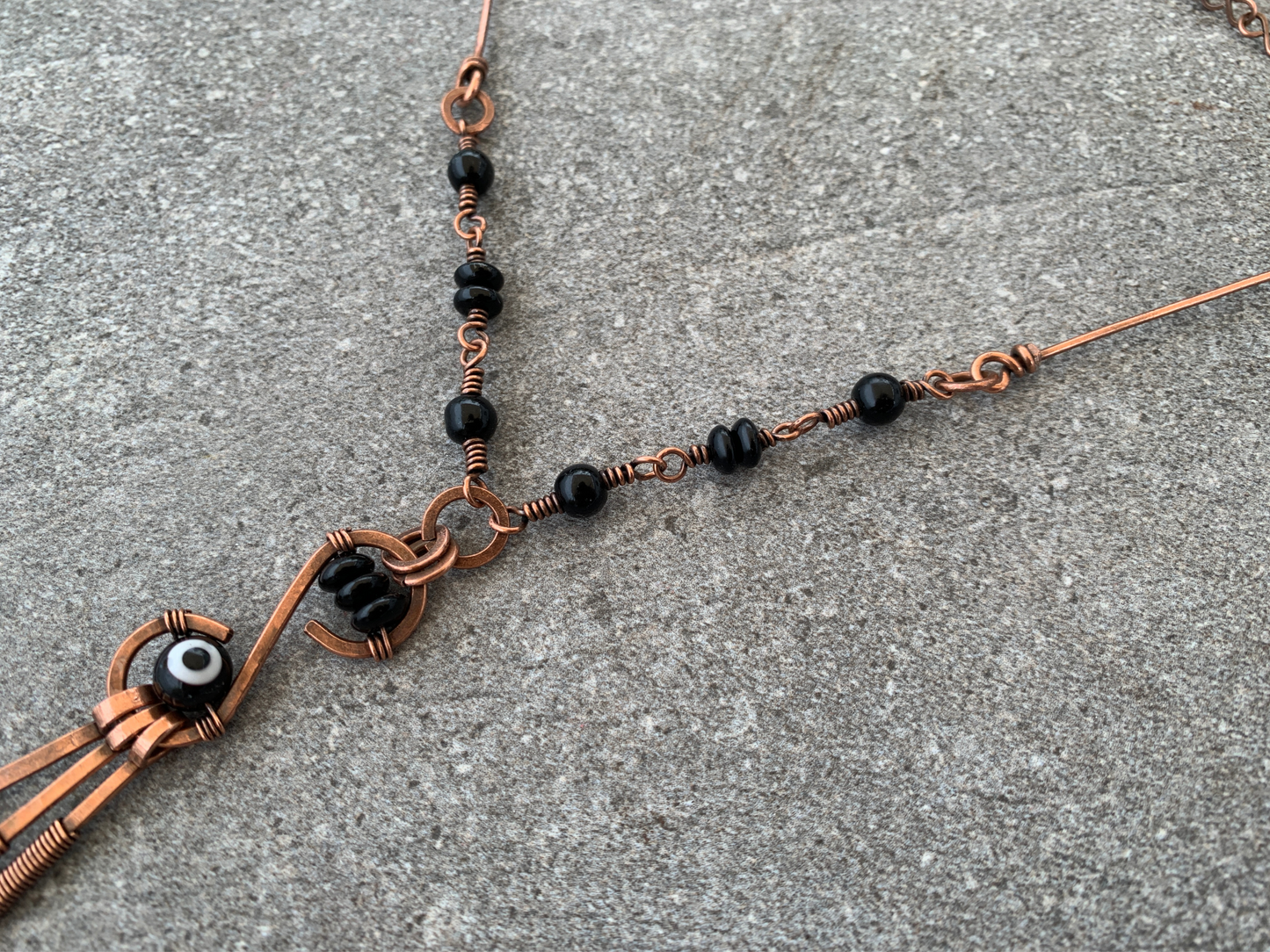 Evil Eye Infinity Pendant Necklace