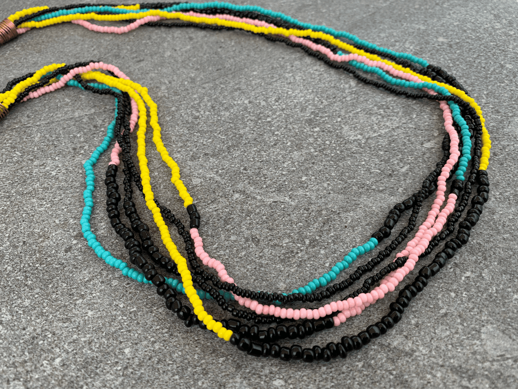 Galaga Multi Strand Necklace