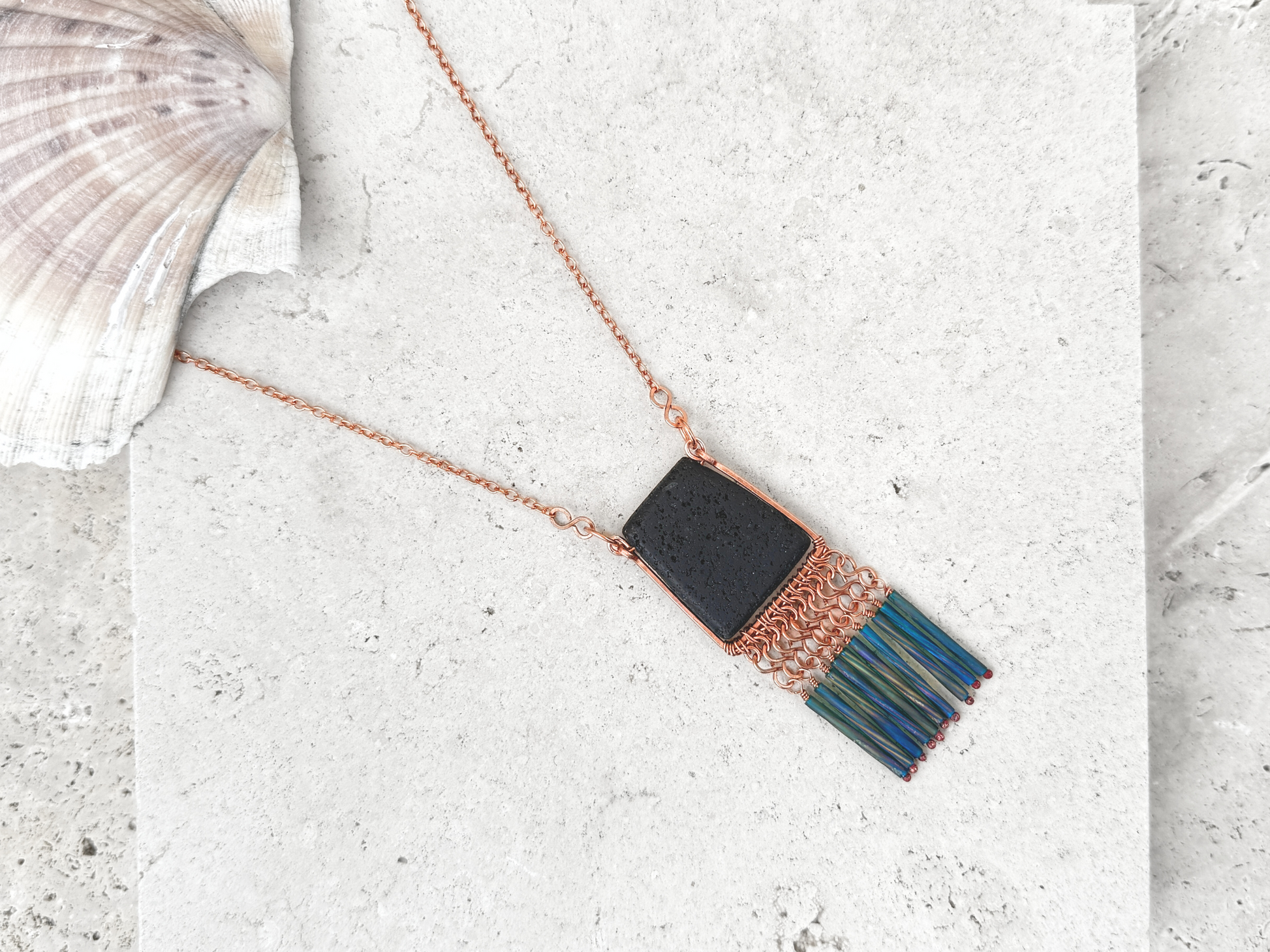 Peacock Pendant Necklace