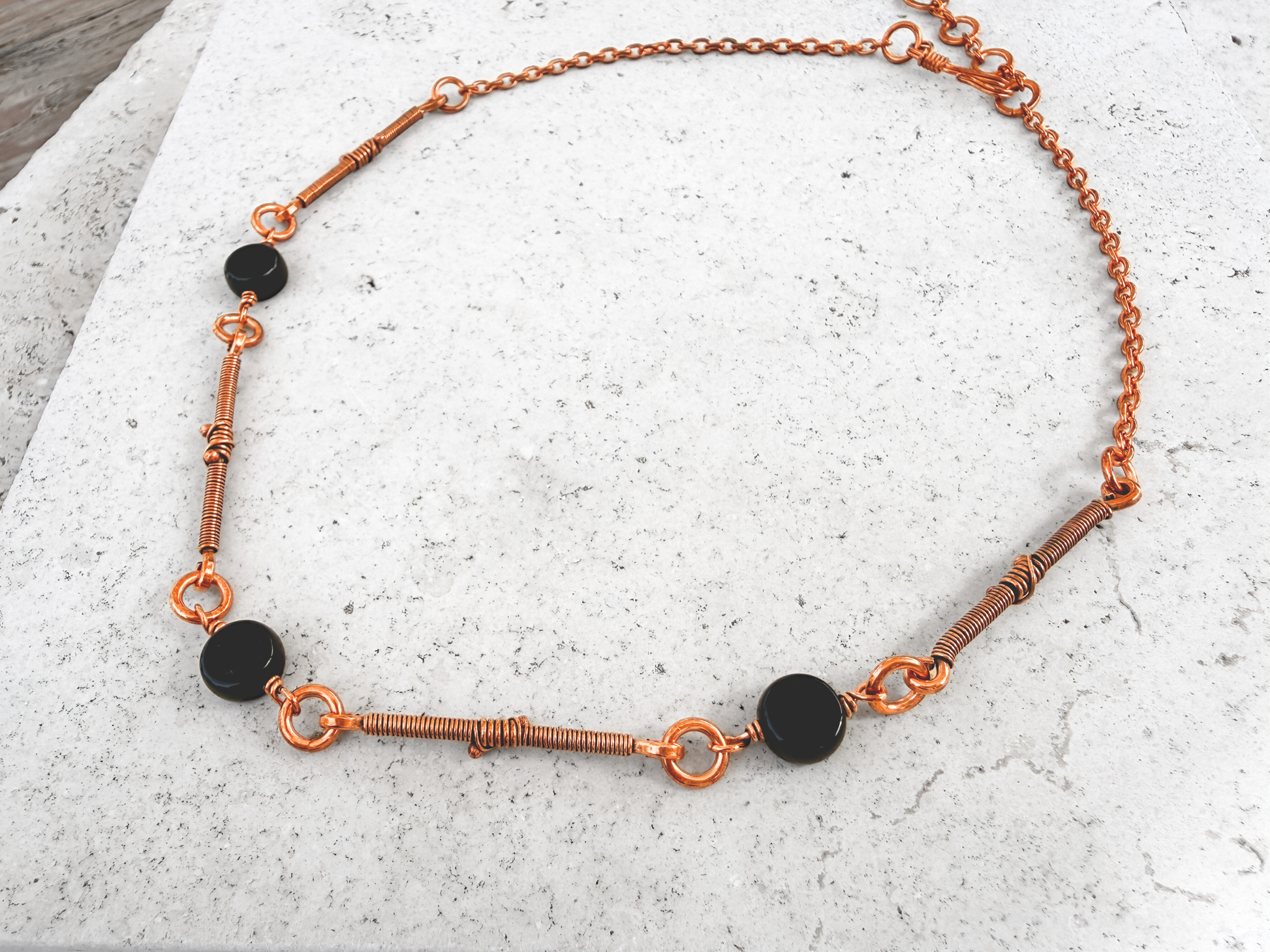 Stormy Station Necklace