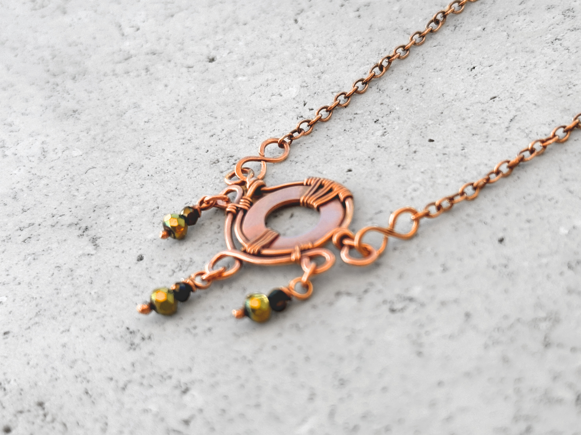 Ojo de Cobre Necklace