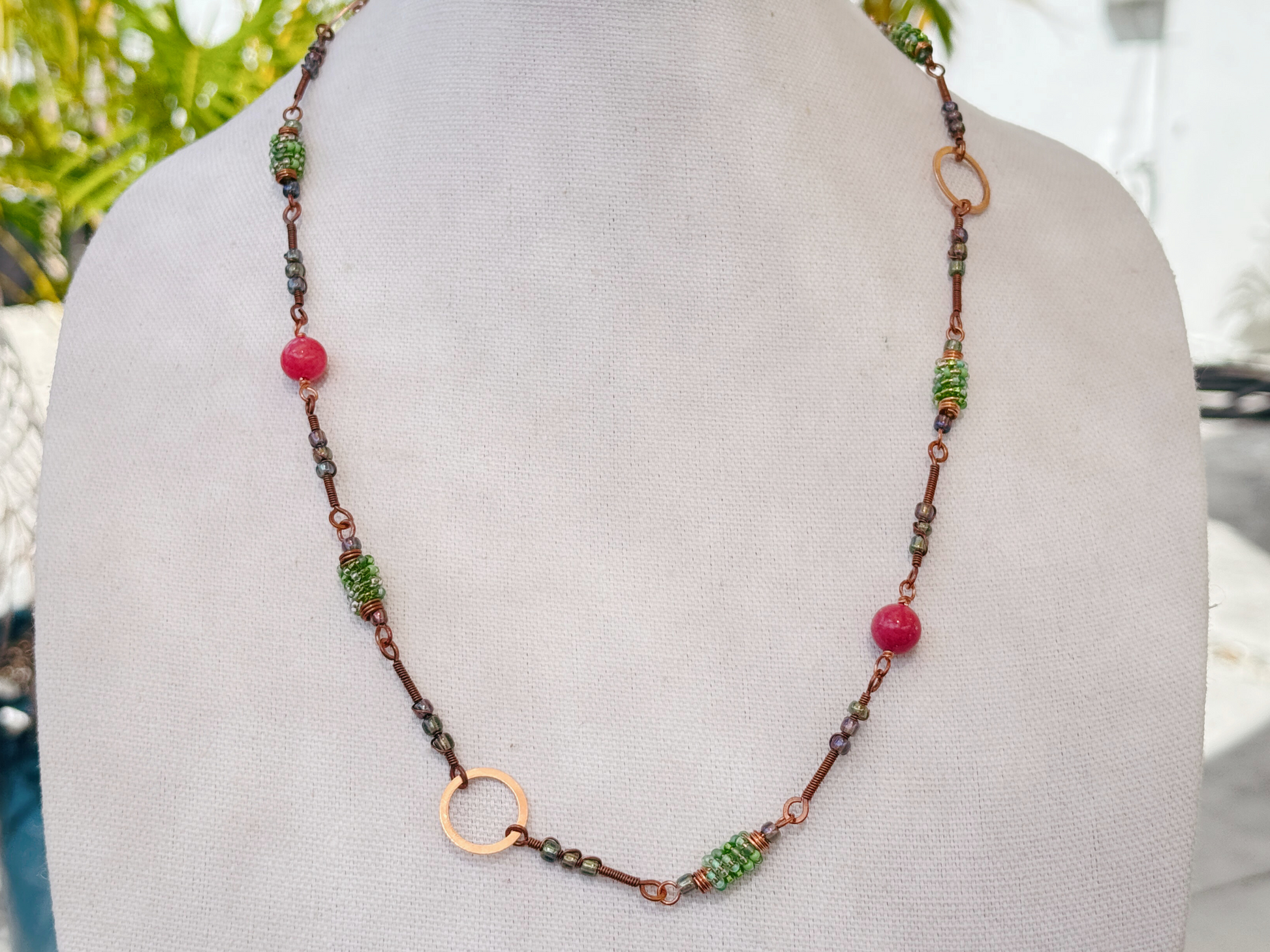 Guava Statement Necklace