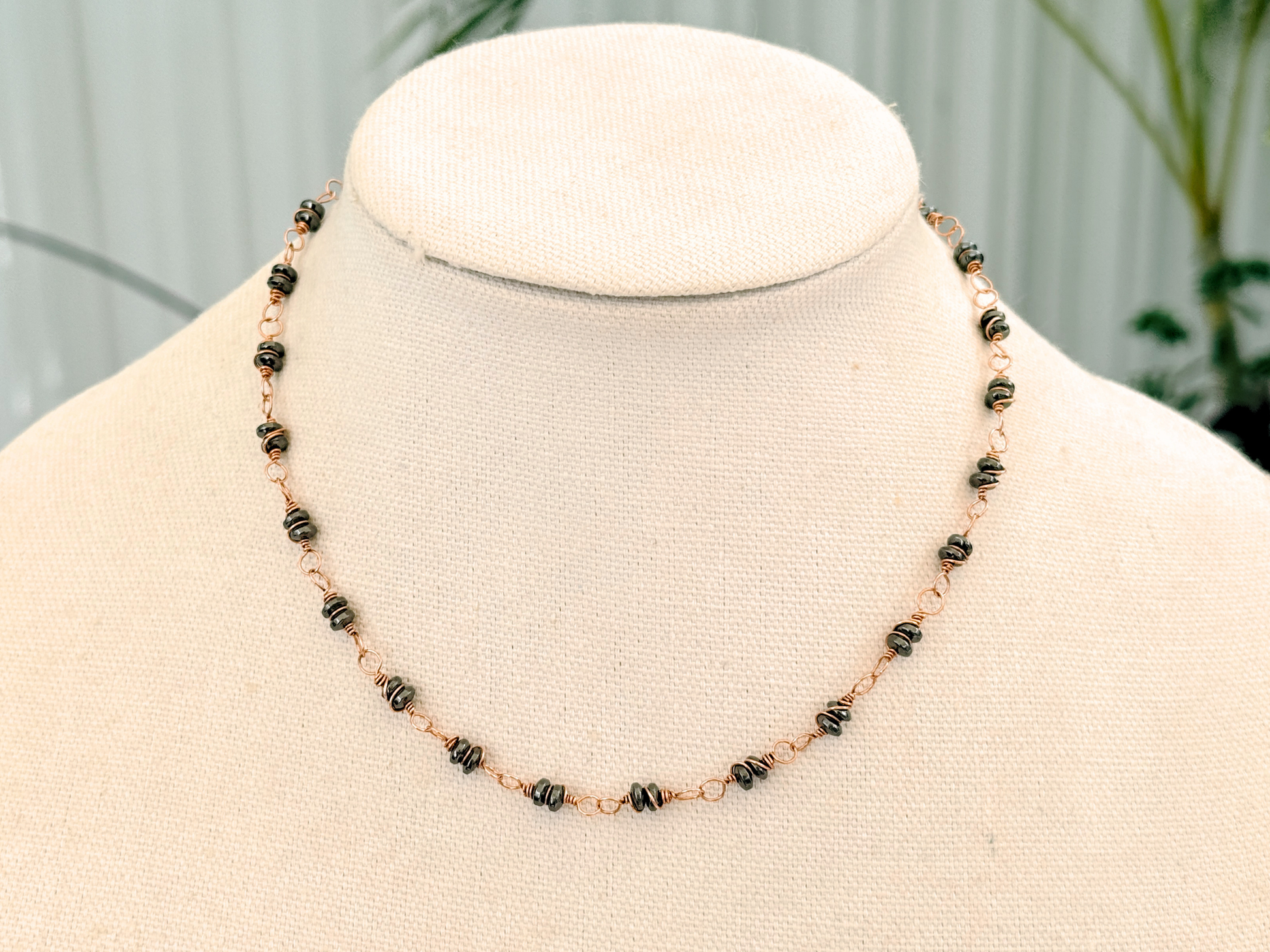 Hematite Choker