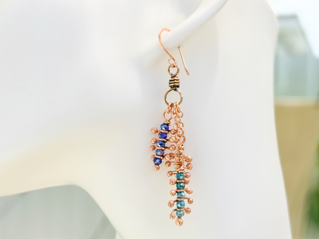 Crystal Anemone Dangles