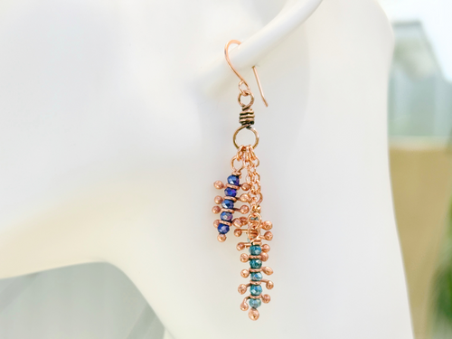 Crystal Anemone Dangles