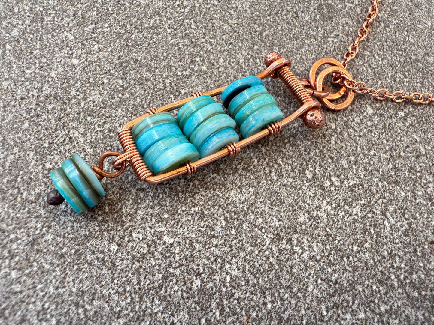 Buoy Pendant Shell Necklace