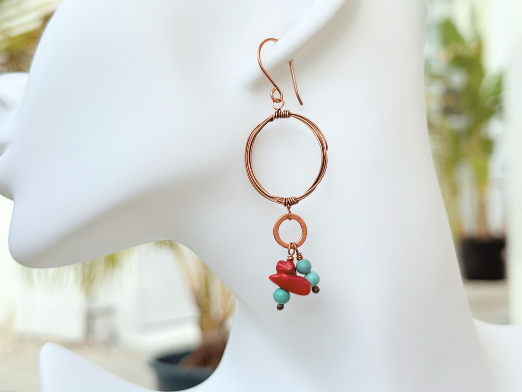 Chroma Hoop Dangles