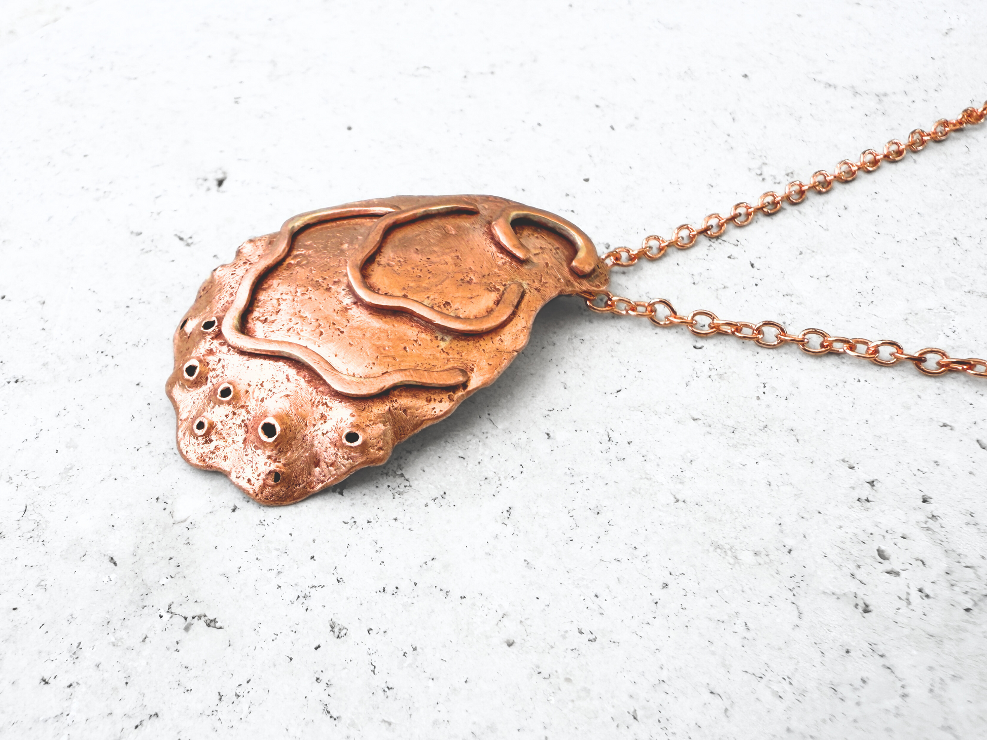 Oyster Pendant Necklace