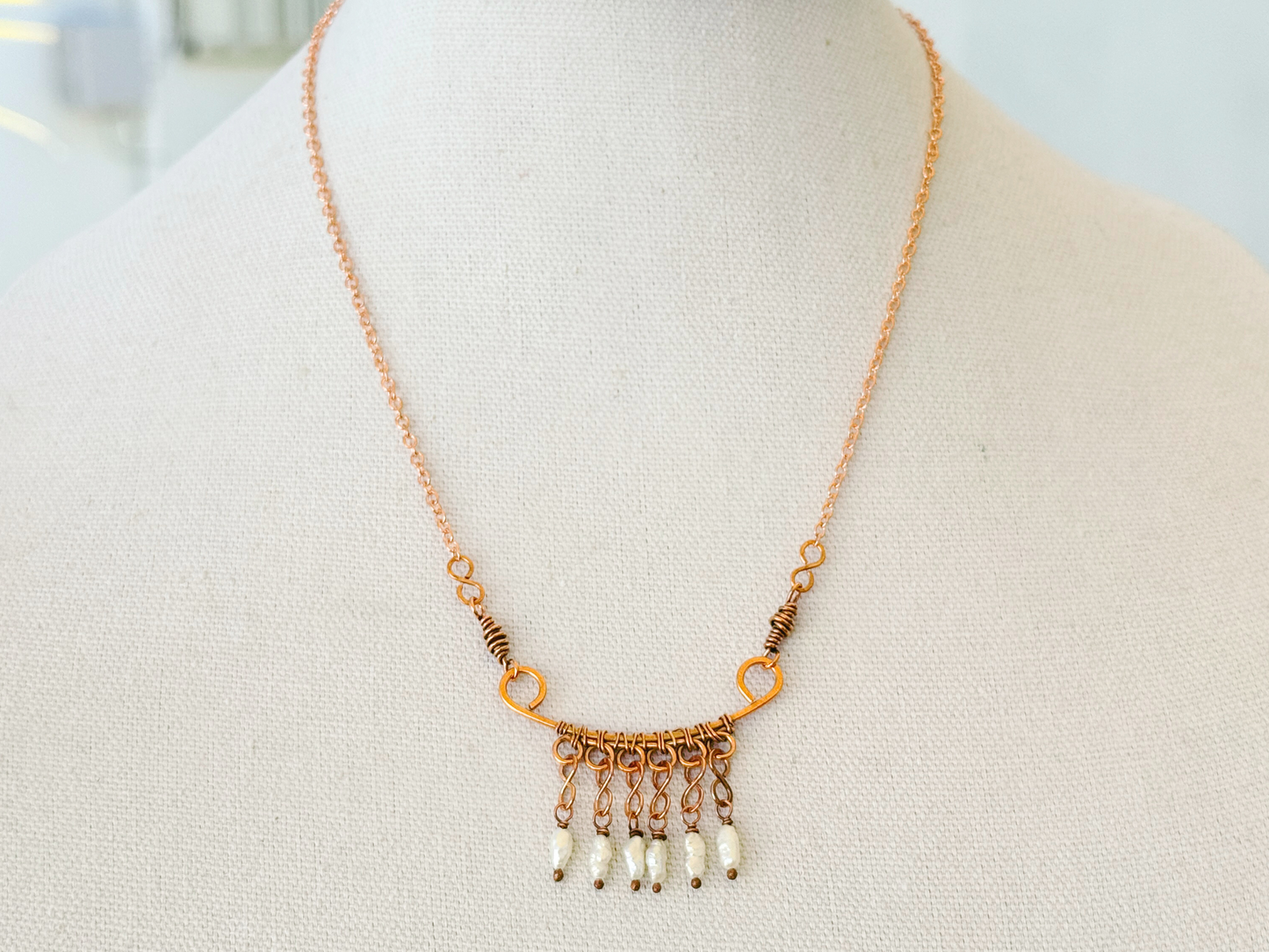 Pearl Fringe Necklace